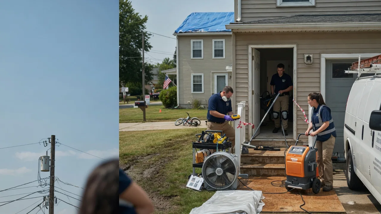 Water Damage Repair in Mathews, VA near me